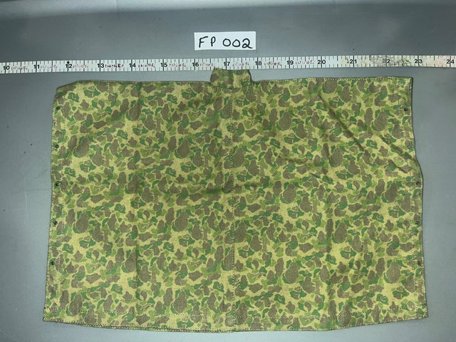 1/6 Scale WWII US Camouflage Poncho - Korean War Chinese Infantryman - Crossing the Yalu FP022 Facepool
