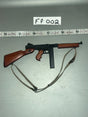 1/6 Scale WWII US Submachine Gun with Sling - Korean War Chinese Infantryman - Crossing the Yalu FP022 Facepool