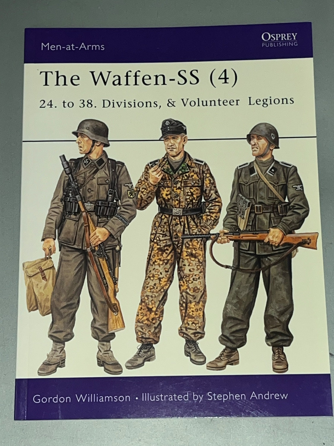 The Waffen-SS (4) 24. to 38. Divisions, & Volunteer Legions - Osprey Publishing Reference Book
