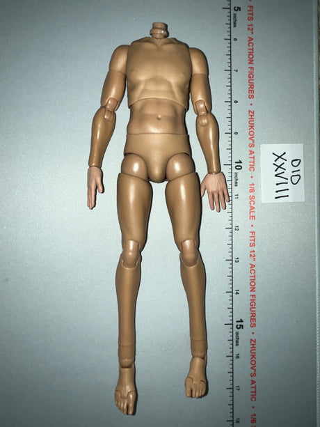 1/6 Scale WWII German Nude Male Figure Body - Wehrmacht Officer – Otto Remer D80194 DID
