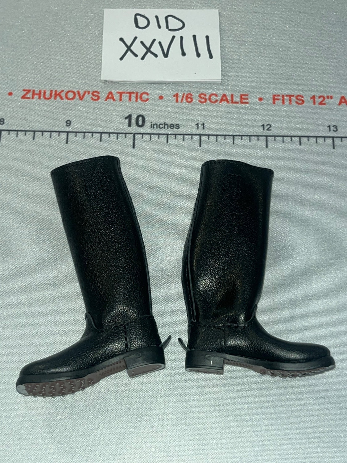 1/6 Scale WWII German Jackboots Pair - Wehrmacht Officer – Otto Remer D80194 DID