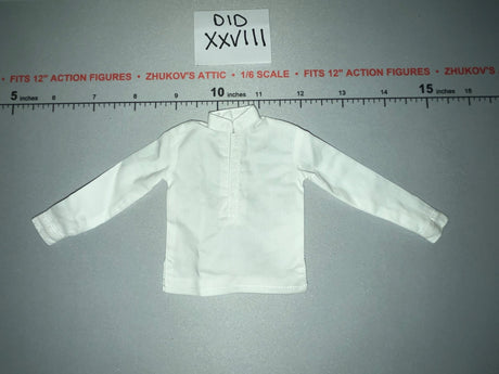 1/6 Scale WWII German White Dress Shirt - Wehrmacht Officer – Otto Remer D80194 DID