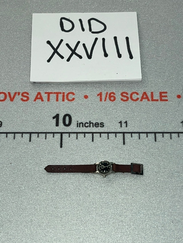 1/6 Scale WWII German Wristwatch - Wehrmacht Officer – Otto Remer D80194 DID