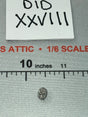 1/6 Scale WWII German German Political Wound Badge Pin - Wehrmacht Officer – Otto Remer D80194 DID
