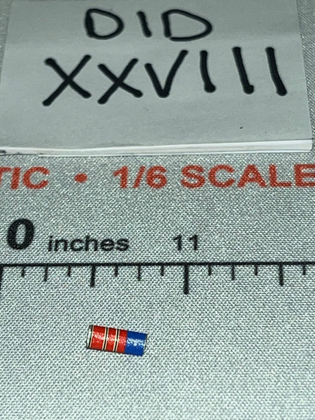 1/6 Scale WWII German Ribbon Bar - Wehrmacht Officer – Otto Remer D80194 DID