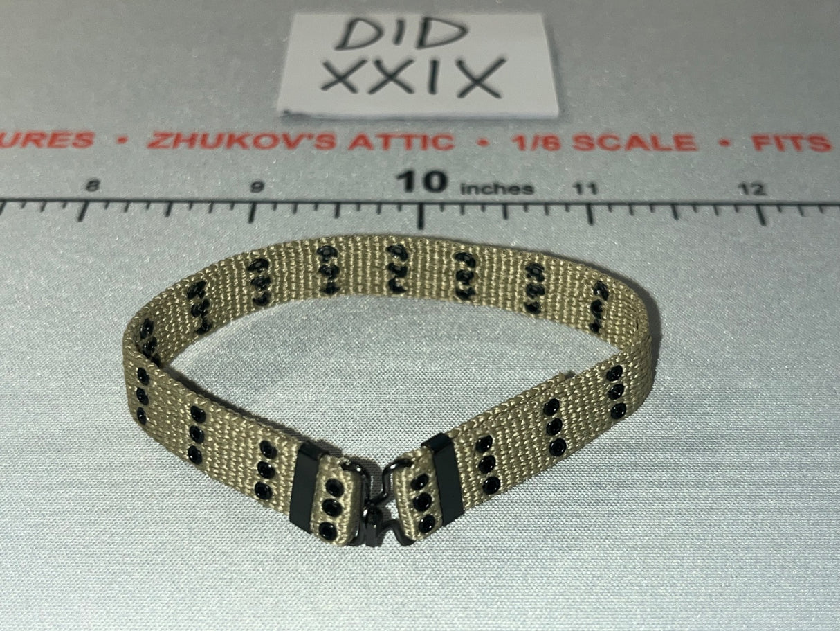 1/6 Scale Modern Era US Rigger Belt - 1/6 WWII US 2nd Ranger Battalion Medic Wade DID A80189