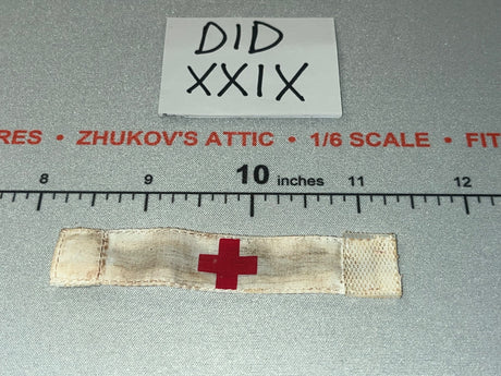 1/6 Scale WWII US Medic Armband - 2nd Ranger Battalion Medic Wade DID A80189