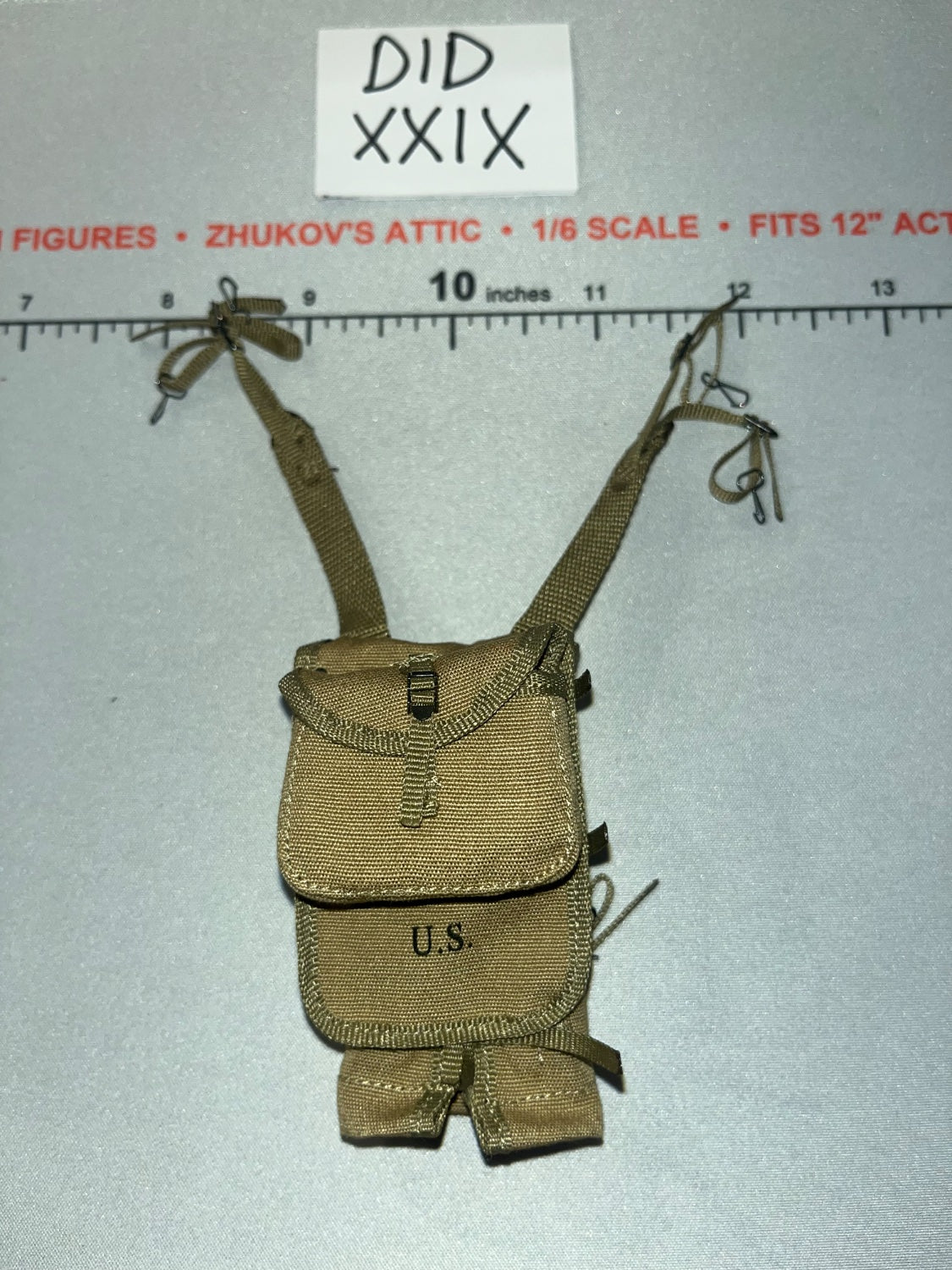 1/6 Scale WWII US Field Gear Set - 1/6 WWII US 2nd Ranger Battalion Medic Wade DID A80189