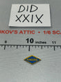 1/6 Scale WWII US Rangers Tab Patch - 1/6 WWII US 2nd Ranger Battalion Medic Wade DID A80189