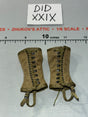 1/6 Scale WWII US Leggings / Gaiters Pair - 1/6 WWII US 2nd Ranger Battalion Medic Wade DID A80189