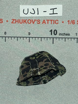 1/6 Scale WWII German Waffen Helmet Cover - WWII German 9th. Panzer Division UD9060 Ujindou