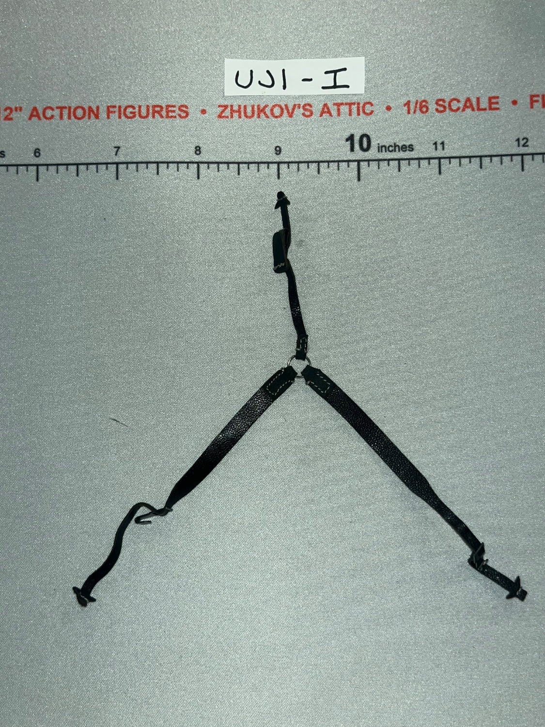 1/6 Scale WWII German Y-Straps - WWII German 9th. Panzer Division UD9060 Ujindou