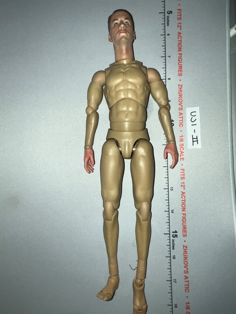 1/6 Scale WWII German Nude Male Figure Body - Infantry in Wachmantel Leningrad 1943 - UD9062 UJINDOU