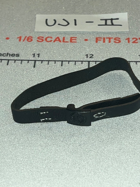 1/6 Scale WWII German Heer Leather Belt - Infantry in Wachmantel Leningrad 1943 - UD9062 UJINDOU