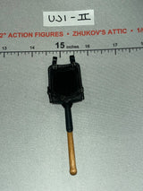 1/6 Scale WWII German Entrenching Tool with Cover - Infantry in Wachmantel Leningrad 1943 - UD9062 UJINDOU