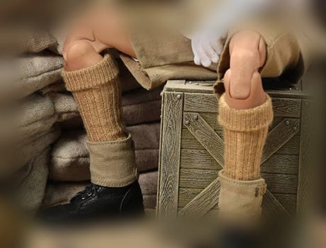 *Preorder* 1/6 Scale 18 Long socks - 1/6 WWII British SAS Special Forces Colonel – Alan - DID K80197 DID