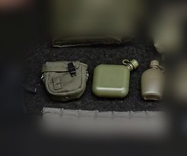 *Preorder* 1/6 Scale 2QT Water Canteen & Cover - 1/6 Vietnam 75TH INF. RANGER in VIETNAM Ujindou UD9070 Ujindou