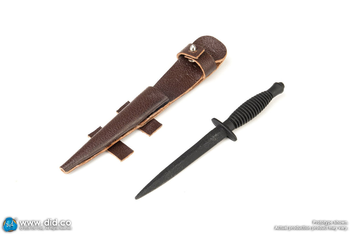 *Preorder* 1/6 Scale Commando Knife  - 1/6 WWII British SAS Special Forces Colonel – Alan - DID K80197 DID