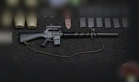 *Preorder* 1/6 Scale M16A1 Rifle - 1/6 Vietnam 75TH INF. RANGER in VIETNAM Ujindou UD9070 Ujindou