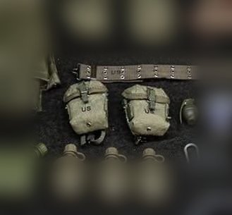 *Preorder* 1/6 Scale M1956 M16 Mag Pouches x2 - 1/6 Vietnam 75TH INF. RANGER in VIETNAM Ujindou UD9070 Ujindou