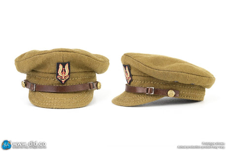 *Preorder* 1/6 Scale Officer visor cap - 1/6 WWII British SAS Special Forces Colonel – Alan - DID K80197 DID