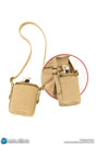 *Preorder* 1/6 Scale Water bottle (plastic) with carrier (fabric) - 1/6 WWII British SAS Special Forces Colonel – Alan - DID K80197 DID