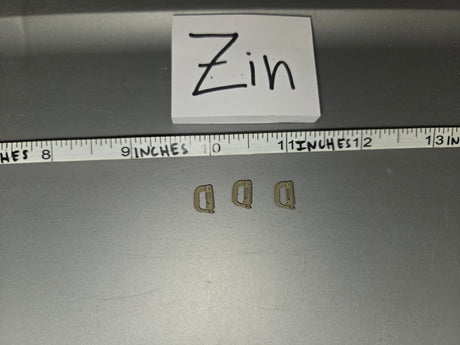 1/6 Scale Modern Era Tactical D-Ring Carabiner Clip Set - Zin