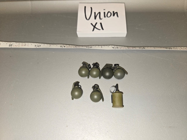 1/6 Scale Vietnam Era US M26 Fragmentation Grenade Lot - Union XI