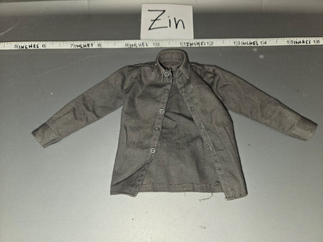 1/6 Scale WWII German Grey Work Shirt - Zin