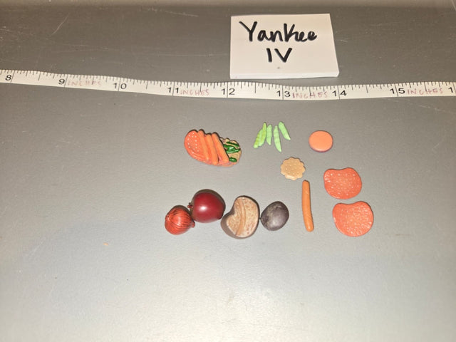1/12 Scale Food Diorama Vegetable and Snack Ration Items Set - Yankee IV