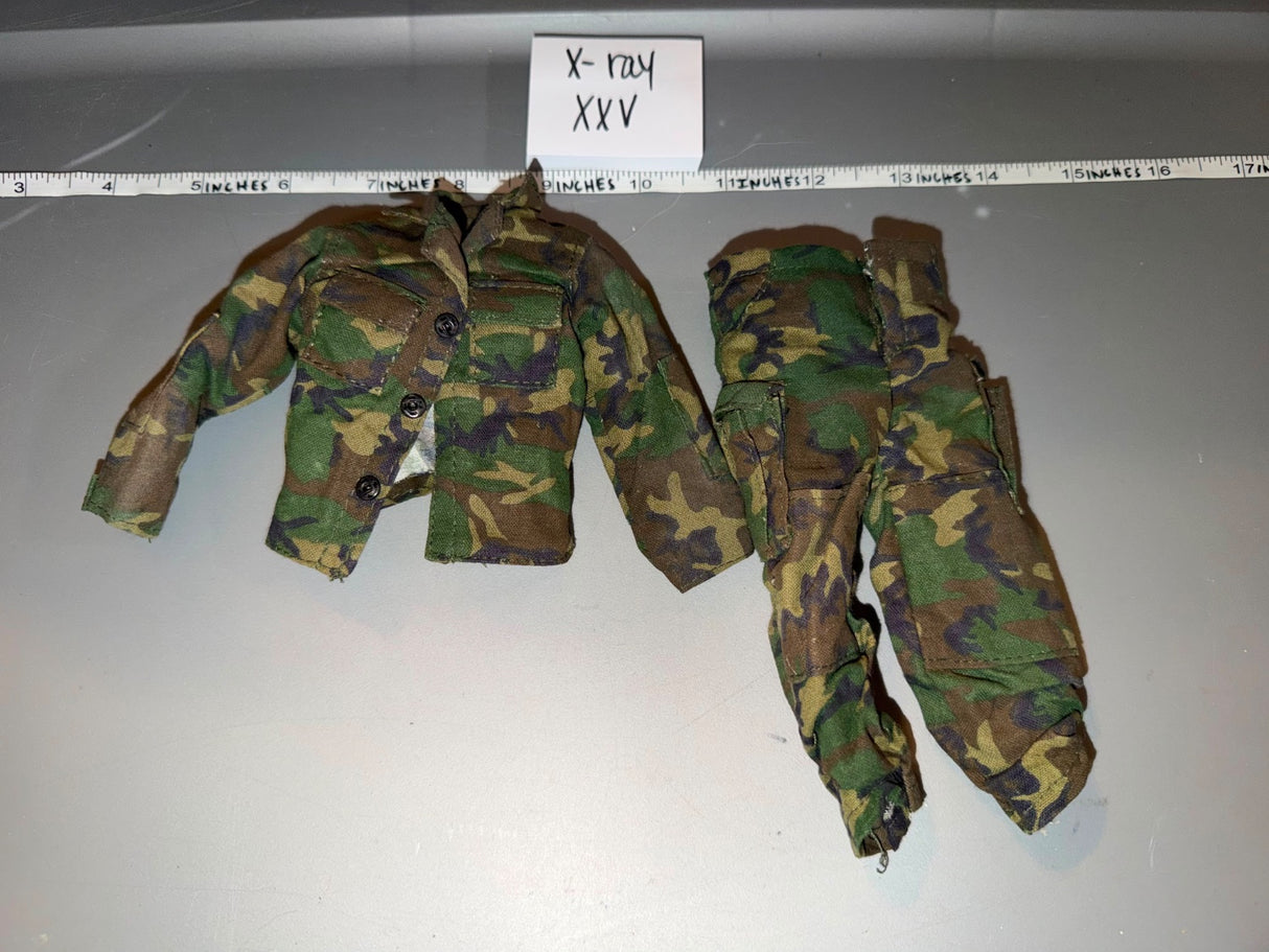 1/6 Scale Vietnam Era US Woodland BDU Uniform Set - X-ray XXV