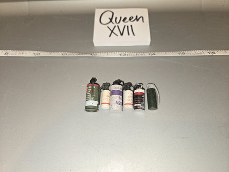 1/6 Scale Modern Era CS Gas Grenade Lot - Queen XVII