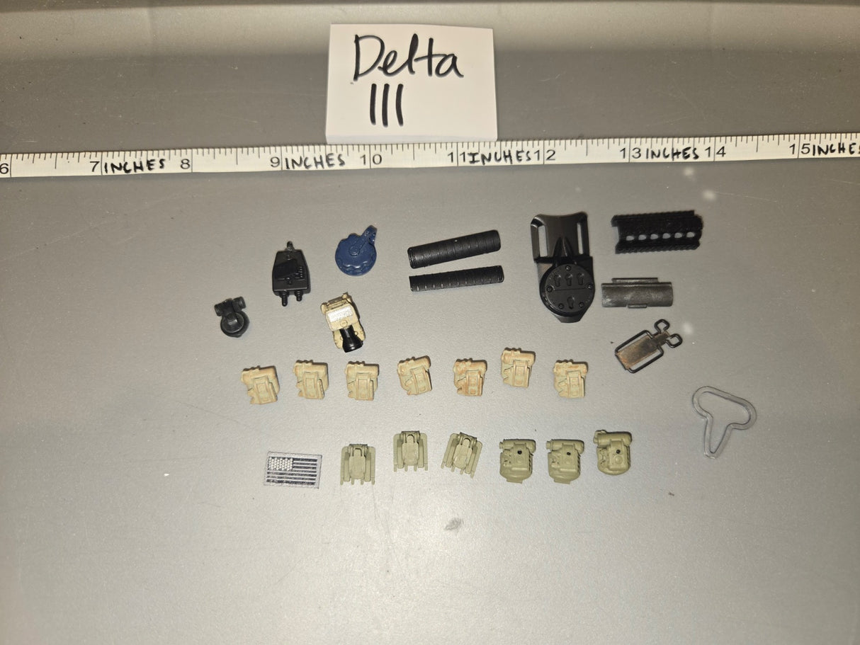 1/6 Scale Modern Era US Tactical Accessories Lot - Delta III
