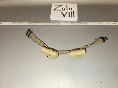 1/6 Scale WWI US Cavalry Saddlebag Pommel Bags - Zulu VIII