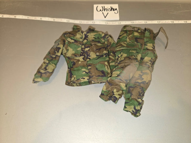 1/6 Scale Modern Era US Woodland BDU Uniform Set - Whiskey V