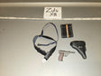 1/6 Scale WWII German Walther P38 Pistol Set with Belt and Holster - Zulu XII