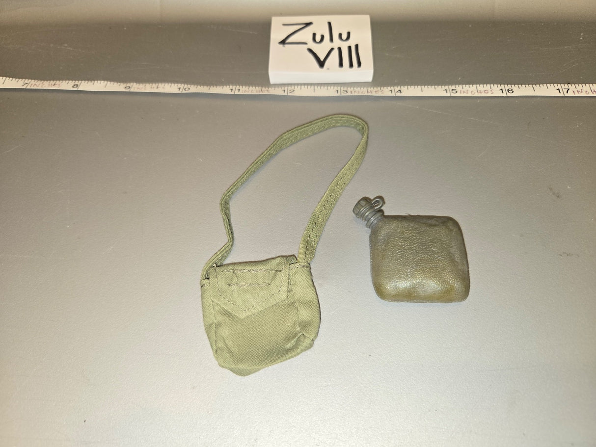 1/6 Scale WWII US Canteen and Pouch - Zulu VIII