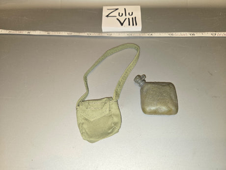 1/6 Scale WWII US Canteen and Pouch - Zulu VIII