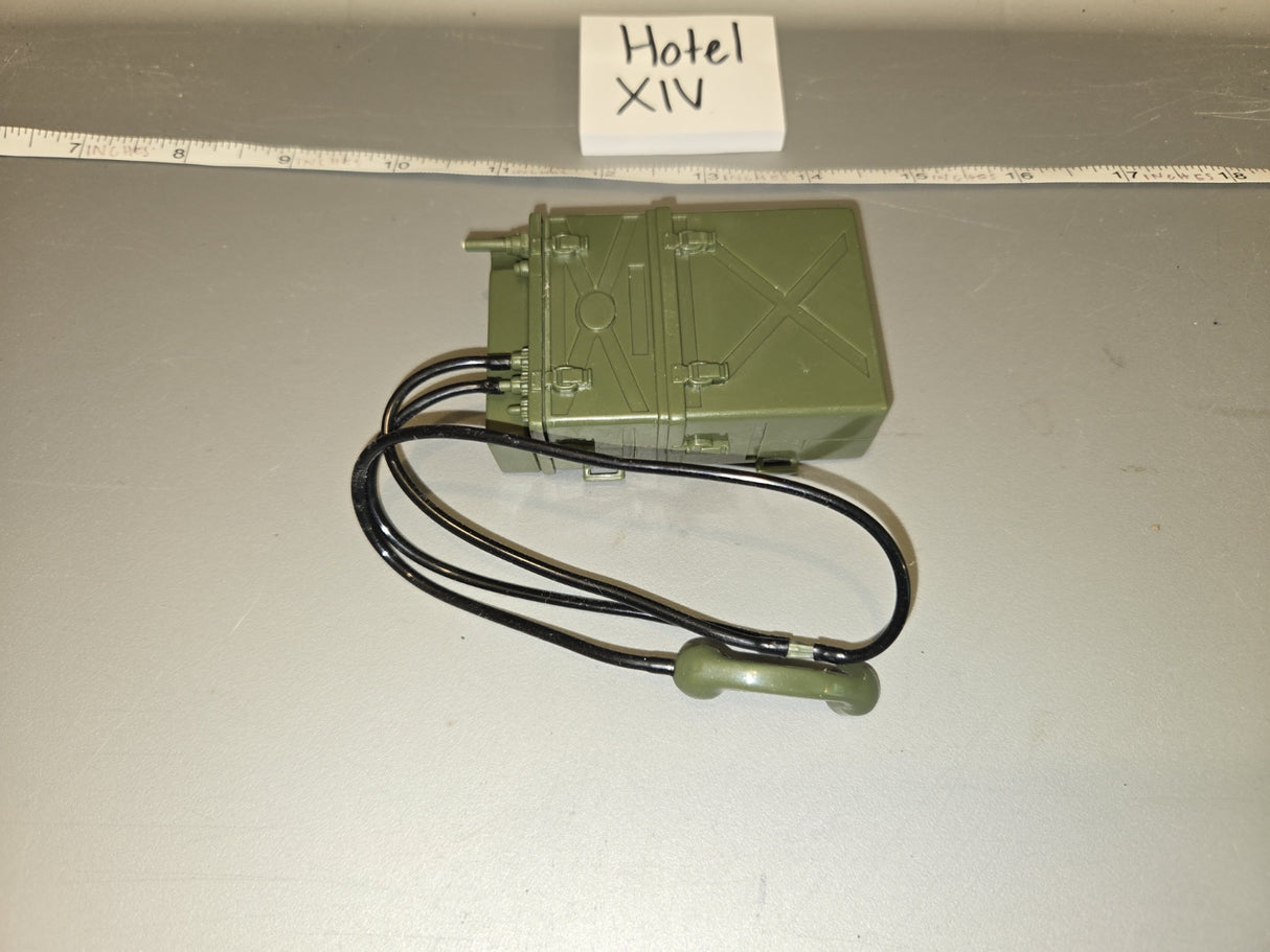 1/6 Scale WWII US AN/PRC-6 Walkie Talkie Radio with Handset - Hotel XIV