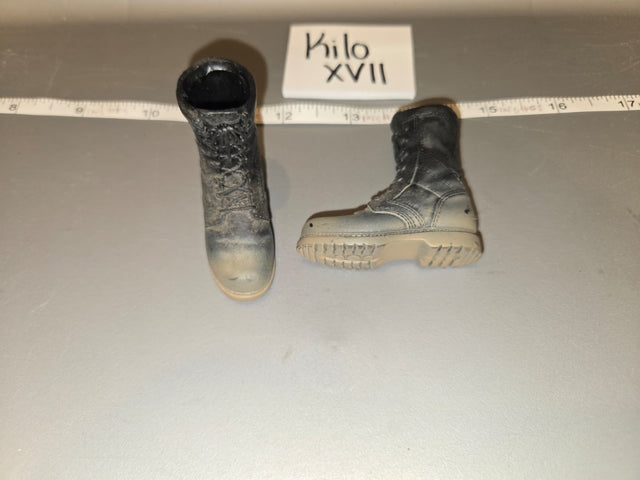 1/6 Scale Modern Era Military Combat Boots - Kilo XVII