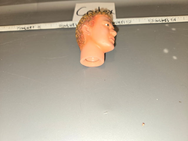 1/6 Scale Male Head Sculpt with Curly Hair - Codex