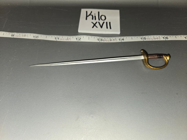 1/6 Scale Civil War Napoleonic Era Cavalry Saber - Kilo XVII