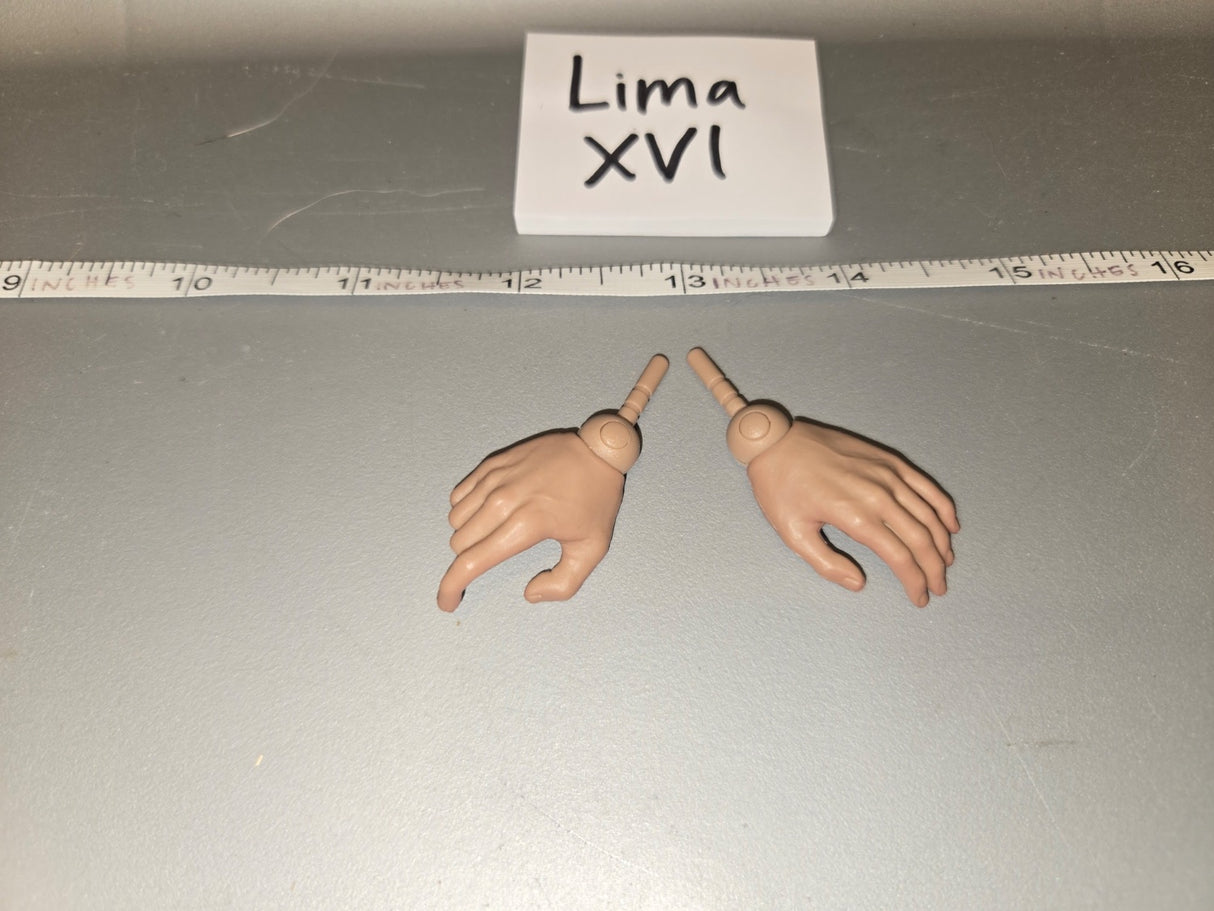 1/6 Scale Female Open Relaxed Hands - Lima XVI