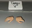 1/6 Scale Open Relaxed Hands - Tango V