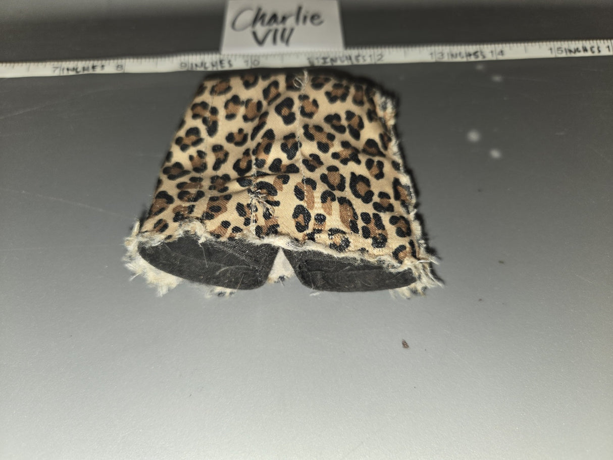 1/6 Scale Modern Era Leopard Print Shorts - Charlie VII