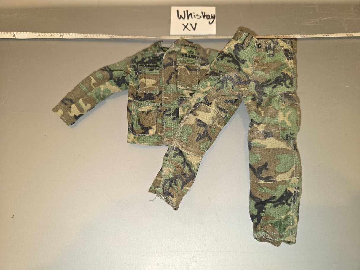 1/6 Scale Modern Era Woodland BDU Uniform Set - Whiskey XV