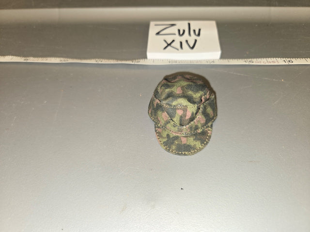1/6 Scale WWII German Splinter Camouflage Field Cap - Zulu XIV