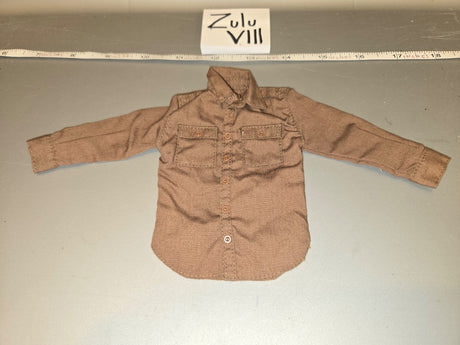 1/6 Scale Modern Era Tan Button-Up Field Shirt - Zulu VIII