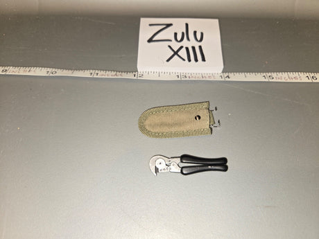 1/6 Scale WWII US Wire Cutters with Pouch - Zulu XIII