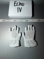 1/6 Scale White Formal Dress Gloves